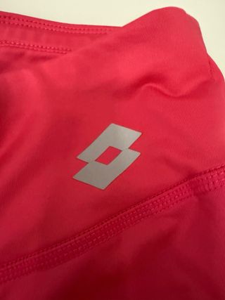 Mallas Pirata Deportivas Lotto Rosa y Negro