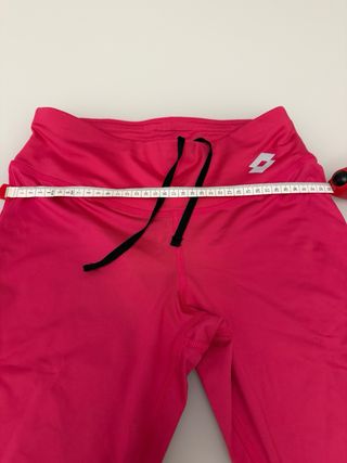 Mallas Pirata Deportivas Lotto Rosa y Negro
