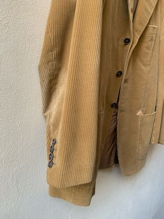 BASILE blazer velluto a coste puro cotone  size 48