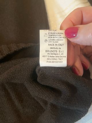 Maglione lana Guerciotti taglia XL Made in Italy