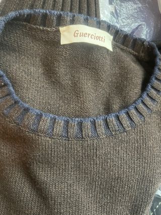 Maglione lana Guerciotti taglia XL Made in Italy