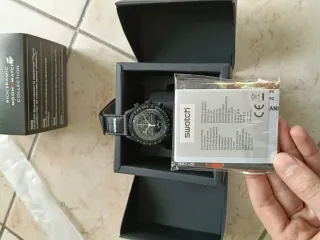 Swatch x Omega Bioceramic MoonSwatch Nero