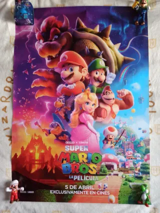 Póster Película Super Mario Bros La Película