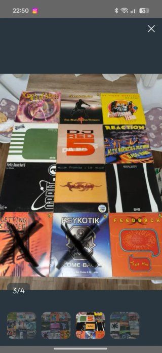 Vinilos Maquina 90s: Akira, Max Mix 3, 4, Origenes