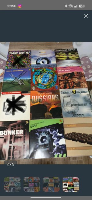 Vinilos Maquina 90s: Akira, Max Mix 3, 4, Origenes