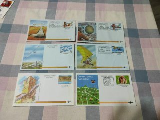 25 Aerogramas España Varios Años