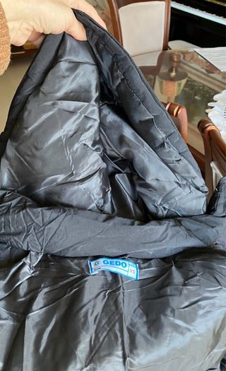 Cazadora Gedo Negra y Roja Talla XS