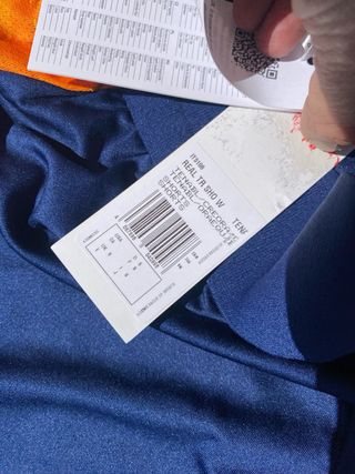 Pantalón Corto Adidas Real Madrid Azul/Naranja