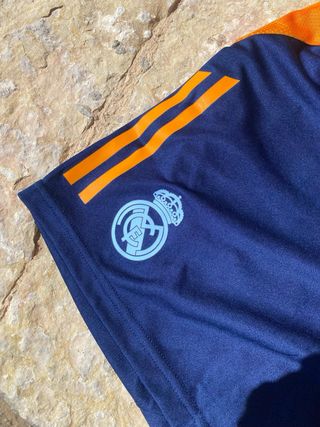 Pantalón Corto Adidas Real Madrid Azul/Naranja