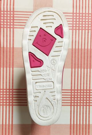 PERFECTAS Botas de agua rosas Tribord talla 30/31