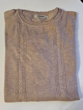 Maglioncino Conos girocollo beige Tg XXL