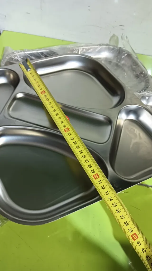 Bandejas autoservicio acero inox Bra