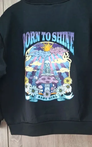 Sudadera Oversize Shein XL Estampado Espalda