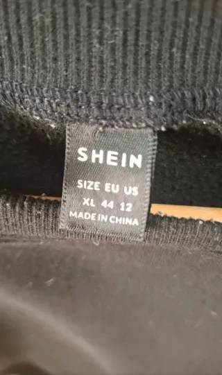 Sudadera Oversize Shein XL Estampado Espalda