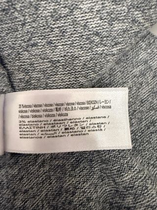 Mallas acampanadas Bershka grises