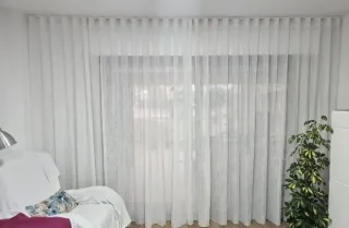 Cortinas a medida blancas   633588118