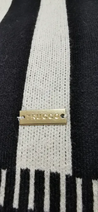 Jersey Trucco Rayas Blanco y Negro