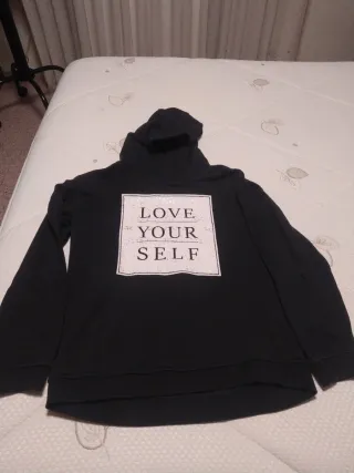 Lote 4 Sudaderas chica verde, naranja , negra y