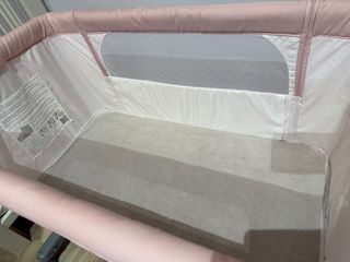 Minicuna colecho Asalvo Confort rosa