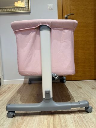 Minicuna colecho Asalvo Confort rosa