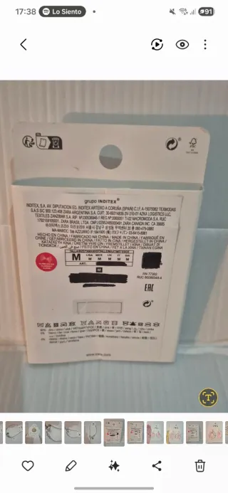 Únicos Pendientes Zara Pez NUEVOS