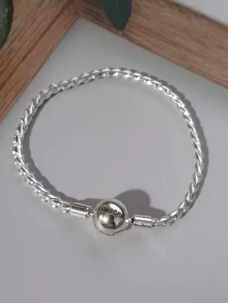 Pulsera cadena Alada con cierre redondo