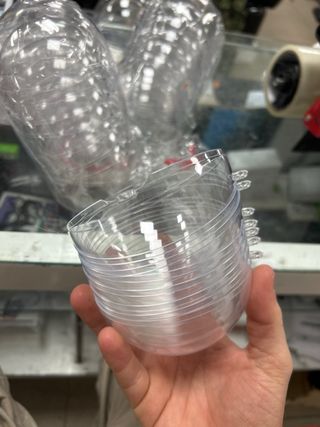 Bolas transparentes rellenables 12 cm