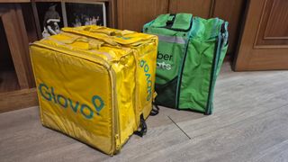 2 Bolsas Repartidor Uber Eats y Glovo