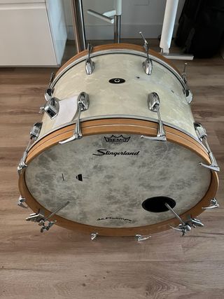 Batería Slingerland años 60 caoba