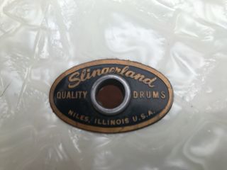 Batería Slingerland años 60 caoba