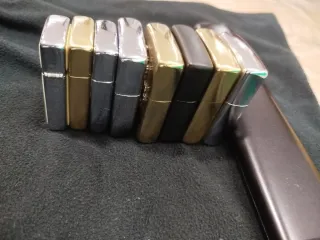 Lote 8 mecheros Zippo