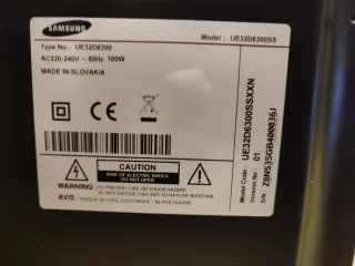 Televisor Samsung 32 Negro