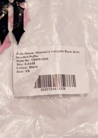 Chaqueta Trapstar Irongate Hooded Puffer Mujer