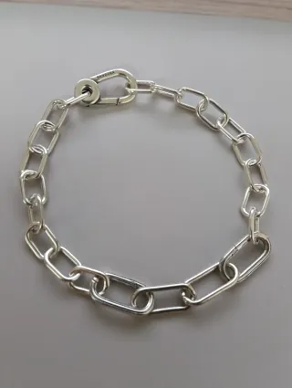 Pulsera eslabones grandes y pequeños