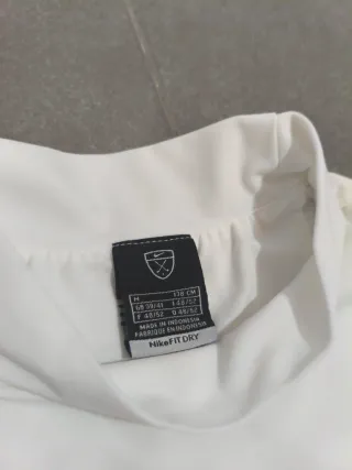 Camiseta Nike Golf Cuello Alto M Blanca