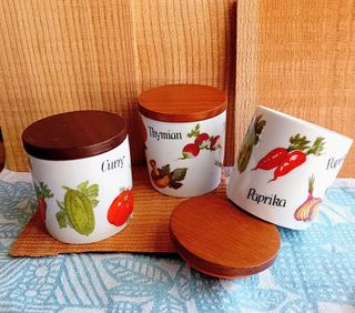 Barattoli spezie Gerold Porzellan Bavaria '60