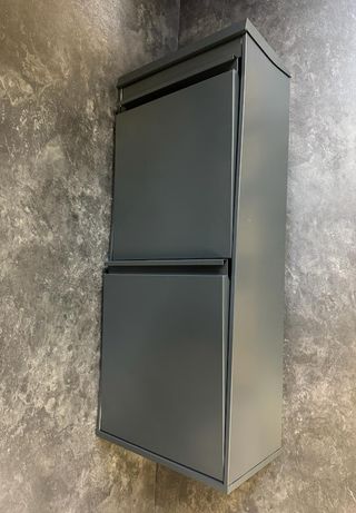 Papelera 2 Compartimentos Metal