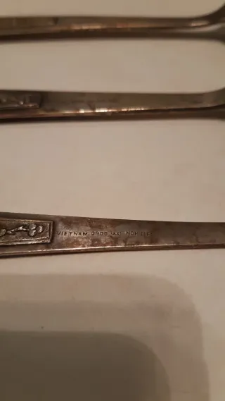 Set Cubiertos Plata Vietnam 900 - Taller Hop Tien