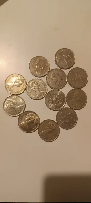 12 Monedas Reino Unido