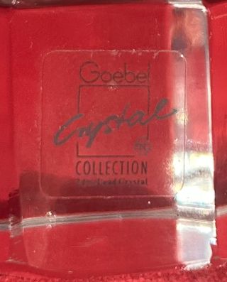 Figura Pato Goebel Crystal Collection