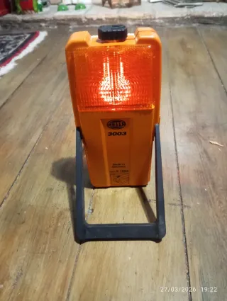 Lampada Hella 3003 vintage arancione