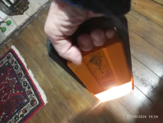 Lampada Hella 3003 vintage arancione