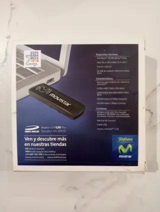 2 x Modem USB 3,5G Plus Movistar
