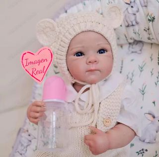 Muñeca reborn bebé silicona