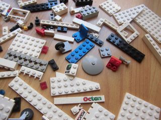 SMONTAGGIO COSTRUZIONI LEGO 257 GRAMMI