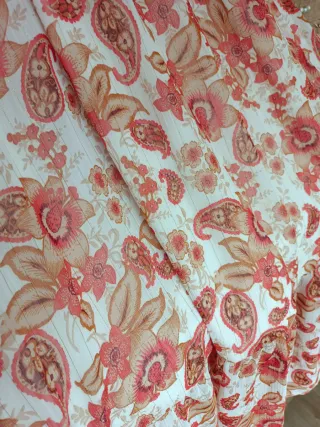 Vestido DEELUXE floral midi boho talla M