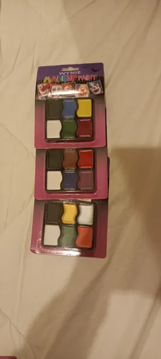 Pintura de Cara para Maquillaje (3 Sets)