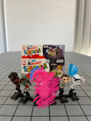 Figura Star Wars Kinder Sorpresa