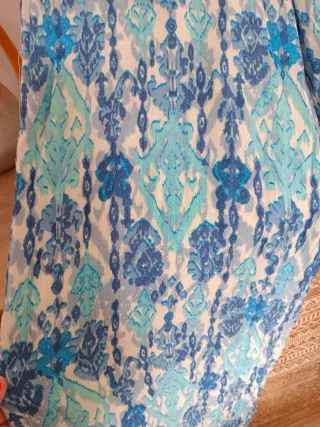 Mono boho estampado azul talla única