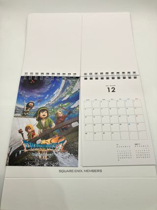 Calendario SQEX Members 2027 Final Fantasy